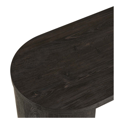 Bibione konsolbord, mørkebrun, 114 cm