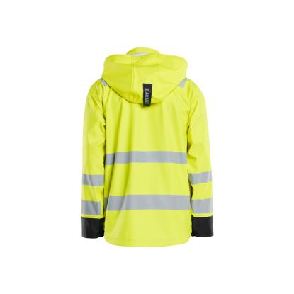 Blåkläder 4302 high vis regnjakke level 2, hi-vis gul/sort