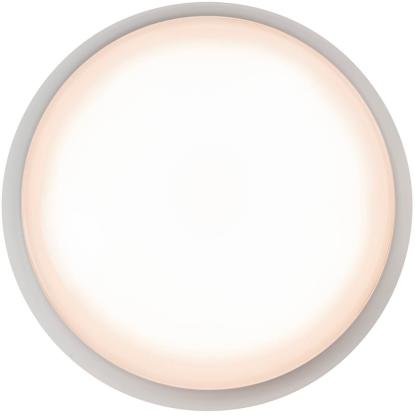 Airam Rio plafond, IP44, Ø40 cm, hvid