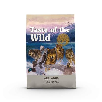 Taste of the wild Wetlands hundefoder til voksne hunde med and - 12,2 kg