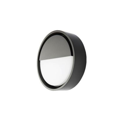 SG Armaturen Frame Round Wall LED væglampe, 3000K, IP66, grafitgrå