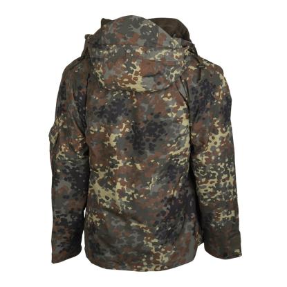 Mil-Tec regnjakke med aftagelig fleecejakke, flecktarn camo 