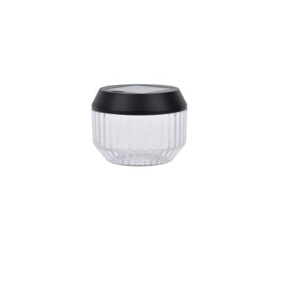 LUTEC DIVA LED batterilampe med solceller, Ø11 cm, IP44, sort - 2 stk.
