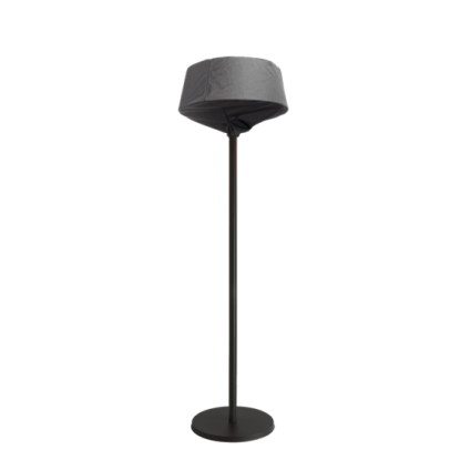 HORTUS Terrassevarmer gulvmodel med skærm 900/1200/2100 W, HA, Ø60 cm, sort