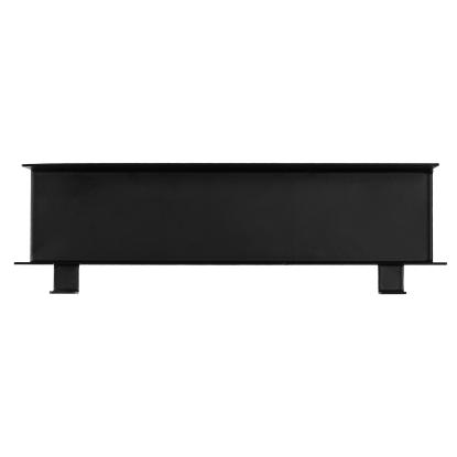 Millex hylde til akustikpanel, 4 kroge, 21,5 cm, sort