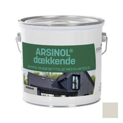 Arsinol® dækkende træbeskyttelse, antikhvid - 2,5 liter