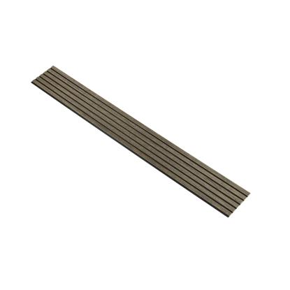 I-Wood Basic Original akustikpanel, sort olieret, sort filt og lys kerne, egefiner, 16 x 300 mm 