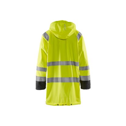Blåkläder 4324 high vis regnjakke level 1, hi-vis gul/sort