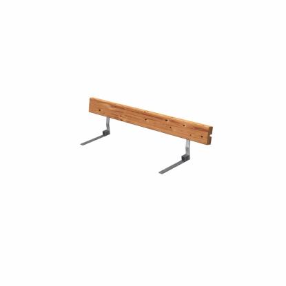 PLUS ryglæn til Basic Junior bord/bænkesæt, ThermoWood, 118 cm