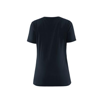 Blåkläder 3479 dame t-shirt, mørk marineblå/sort