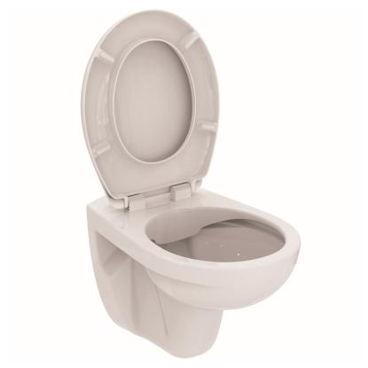 Ideal Standard Eurovit væghængt toilet, sampak, hvid