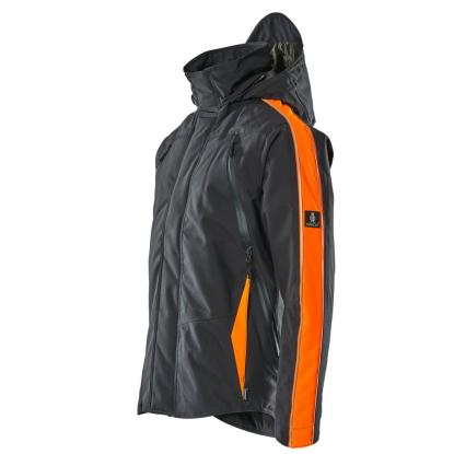 MASCOT HARDWEAR Tolosa vinterjakke, mørk marine/hi-vis orange