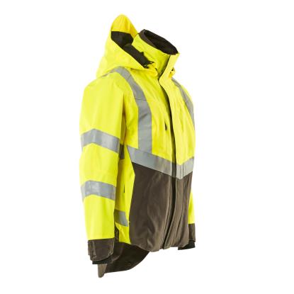 MASCOT SAFE SUPREME Harlow skaljakke, hi-vis gul/mørk antracit