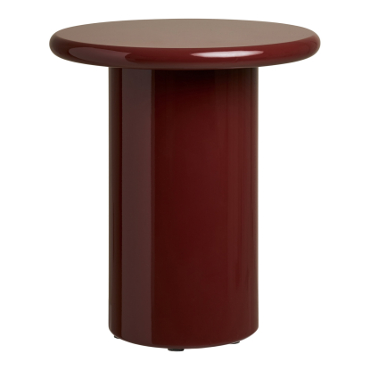Otago hjørnebord, bordeaux, Ø45 cm