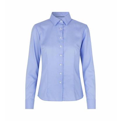 Seven Seas SS740 Royal Oxford skjorte, modern, dame, lys blå