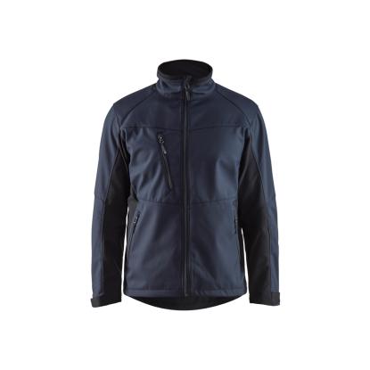 Blåkläder 4950 softshell jakke, mørk marineblå/sort