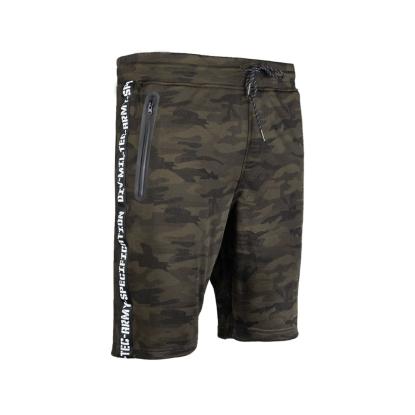 Mil-Tec træningsshorts, woodland camo 