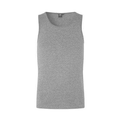 ID 0598 tanktop med stretch, grå melange