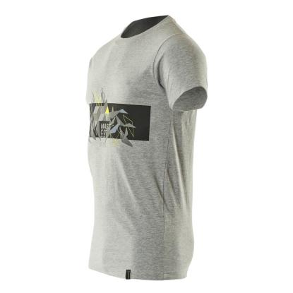 MASCOT ACCELERATE SAFE T-shirt, grå-meleret/hi-vis gul