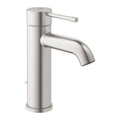 GROHE Essence New S  håndvaskarmatur med bundventil, supersteel 