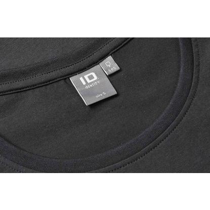 ID 0595 Stretch T-shirt, komfort, dame, sort