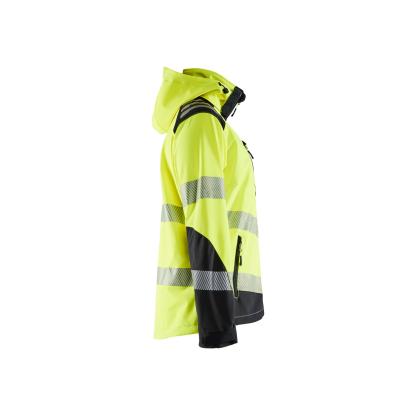 Blåkläder 4791 dame high vis softshelljakke, hi-vis gul/sort
