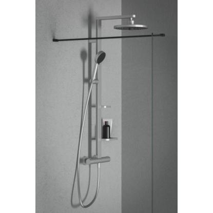 Ideal Standard Alu+ brusesystem med termostatfunktion, vandbesparende, sølv