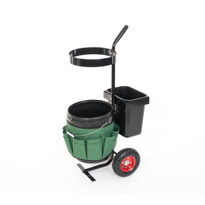 Westmann universal havetrolley, stål, sort/grøn