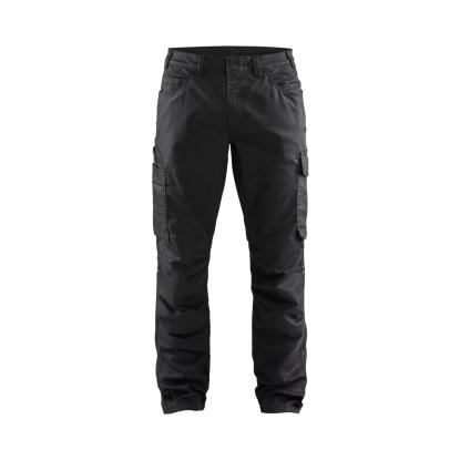 Blåkläder 1439 service buks denim stretch, sort/sort