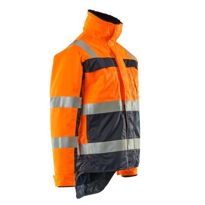 MASCOT SAFE COMPETE Teresina vinterjakke, hi-vis orange/marine