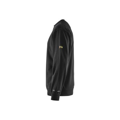 Blåkläder 3074 flammehæmmende sweatshirt inherent, sort