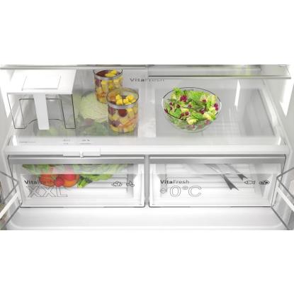 Bosch KFI96APEA fritstående amerikanerkøleskab, 375 + 199 liter