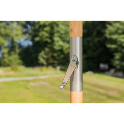 Venture Design Cerox parasol, natur/sort, Ø270 cm