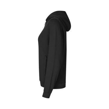 ID PRO Wear CARE 0389 hættetrøje med lynlås, dame, sort