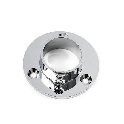 Habo 351-25 rørholder, krom, Ø25mm - 2 stk.