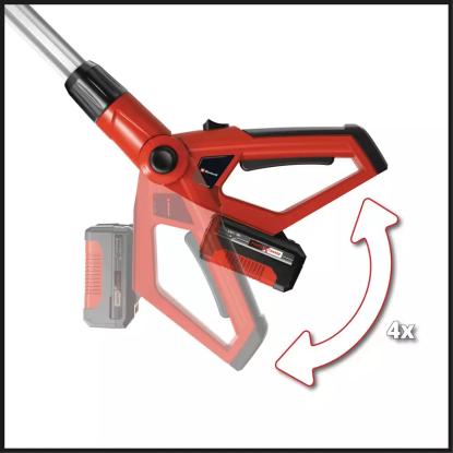 Einhell GE-LC 18 Li T kædesav med teleskopskaft uden batteri og lader Einhell GE-LC 18 Li T kædesav med teleskopskaft uden batteri og lader
