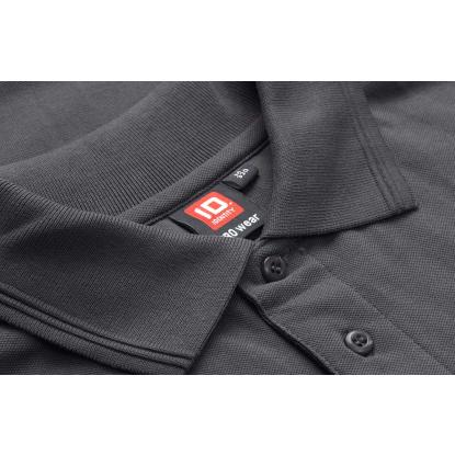 ID PRO Wear 0320 poloshirt med lomme, silver grey