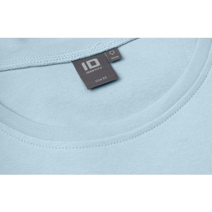 ID 0509 Interlock T-shirt med lange ærmer, dame, lys blå