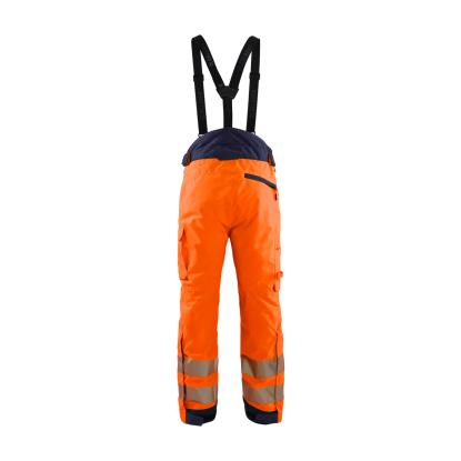 Blåkläder 1875 high vis vinter buks, hi-vis orange/marineblå