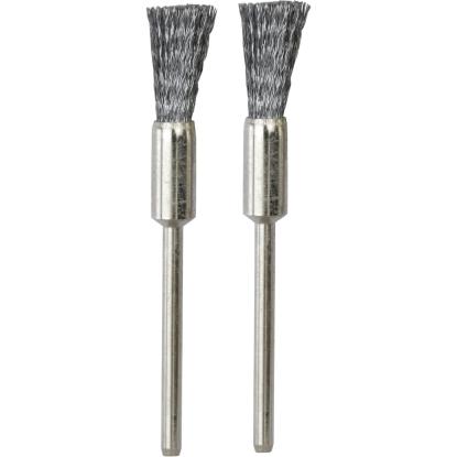 Proxxon stålpenselbørste 8 mm, 2 stk. - 28951