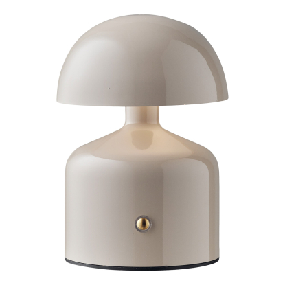 Aulla LED bordlampe, genopladelig, H13,5 cm, grå