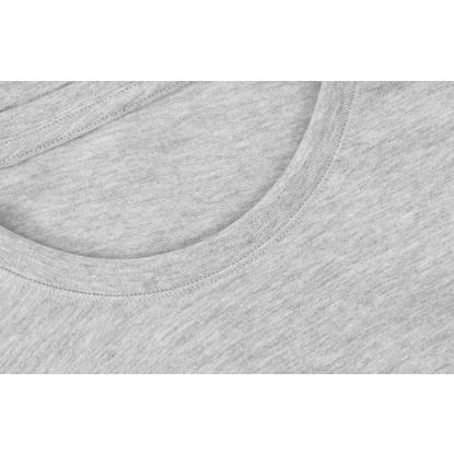 ID 0552 T-shirt, økologisk, lys grå melange