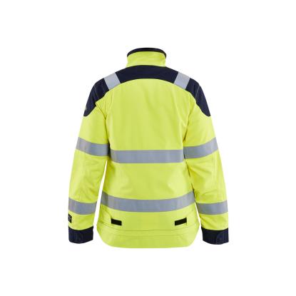 Blåkläder 4969 dame multinorm jakke inherent, hi-vis gul/marineblå