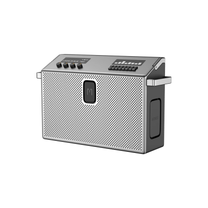 Mondo Bluetooth højtaler, metal/sort