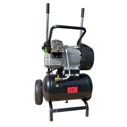 KGK olieholdig kompressor, 10 bar, 3,0 HK, 20 liter