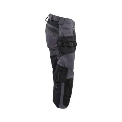Blåkläder 1754 håndværker knickers med stretch, mellemgrå