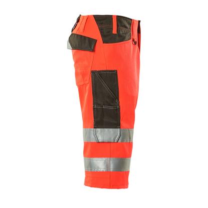 MASCOT SAFE SUPREME Luton arbejdsshorts, hi-vis rød/mørk antracit