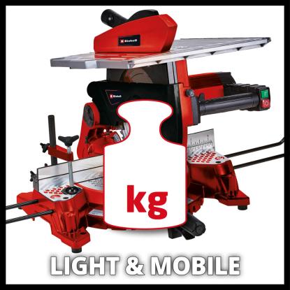 Einhell TC-MS 3017 T geringssav med arbejdsbord