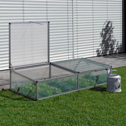 KGT mistbænk 210, aluminium, 205 x 91 x 46 cm