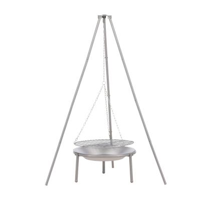 Venture Design Ukunda bålplads, sølv, 140 x Ø50 cm